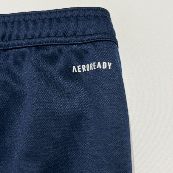 Adidas Aeroready Track Pants Athletic Soccer Zip Ankle Blue Men's size XXL - Picture 5 of 8